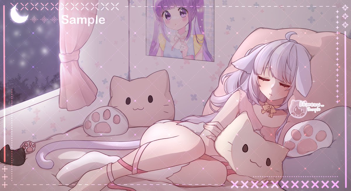 VtuberMiyuki's tweet photo. 上禮拜放了OP圖
今天要來ED圖了🥰
是一個跟OP圖完全不一樣的風格
謝謝 @bkmeow_  黑貓老師幫深雪畫了美美的ED圖
OP和ED音樂不會提前公開
所以跟之前一樣請大家在2.0初配信那天配搭深雪的新ED音樂享用

2.0初配信倒數7天啦！
剩一個禮拜了～記得要來喔！
開始緊張了😨
待機室👇🏻
https://t.co/Ja5O4afdtp https://t.co/dZnzZD423Q