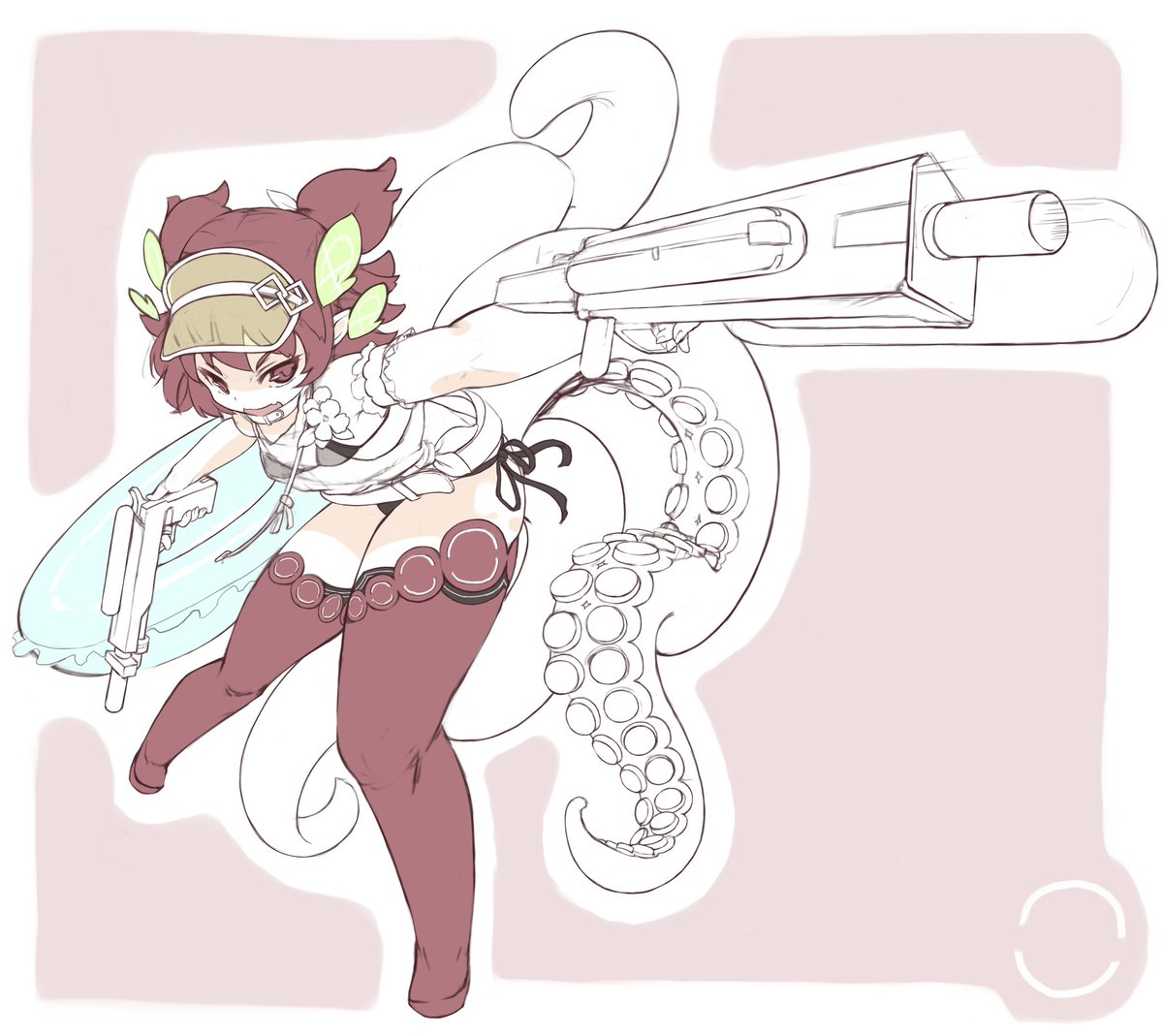 clearlancem's tweet photo. 全員性癖なので課金不可避でした◯
#モン娘TDお絵描き https://t.co/ET4tkqBpHn