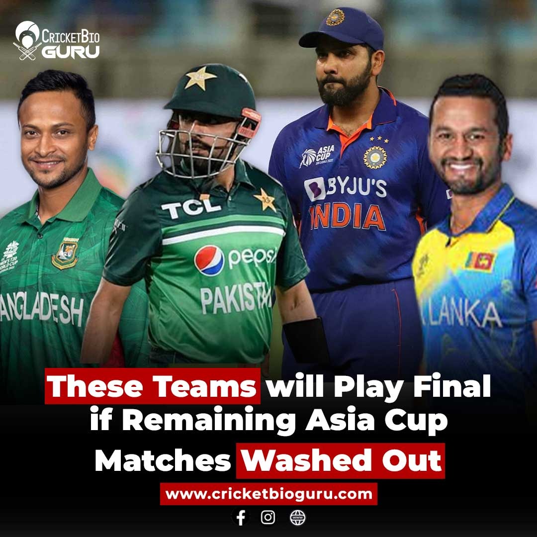 'In case Mother Nature decides to take the lead, here are the teams set for the Asia Cup final if the remaining matches are washed out. 🌧️🏏
For more:bit.ly/3Yqf6le
#AsiaCup #Finals #cricketbioguru #cricketbio #crickettrendings #cricketguru #cricketblogs #cricketnews