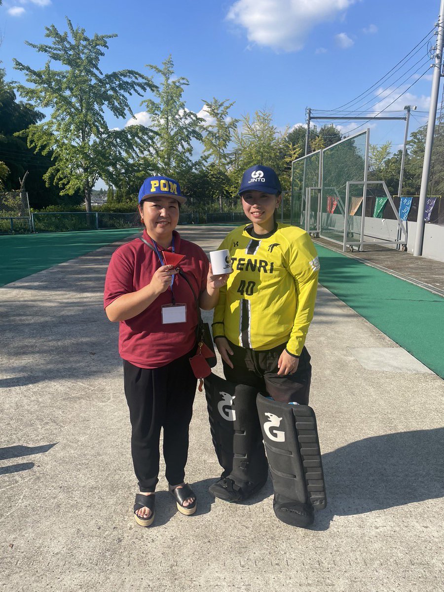JINTO_jinriki's tweet photo. ホッケー日本リーグ
天理シリーズ
無事に天理大学勝利🏅
@yoshikawa_glove 
#好きな事を応援したい
#頑張らんかい三宅町 https://t.co/N3Lubkaen9
