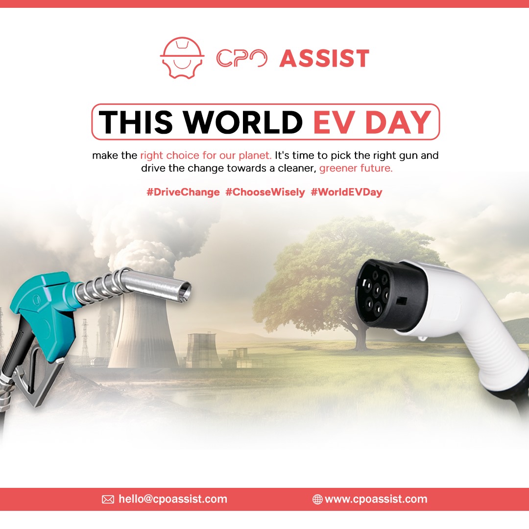 cpoassist's tweet photo. Our choice in electric mobility isn't just a vehicle: it's a catalyst for change⚡

As we celebrate World EV Day, let's unite together to opt for the ideal electric partner and drive change toward a cleaner, greener world! 

#WorldEVDay #ElectricVehicles #GreenEnergy #cleanenergy https://t.co/IYTo2mhw3r