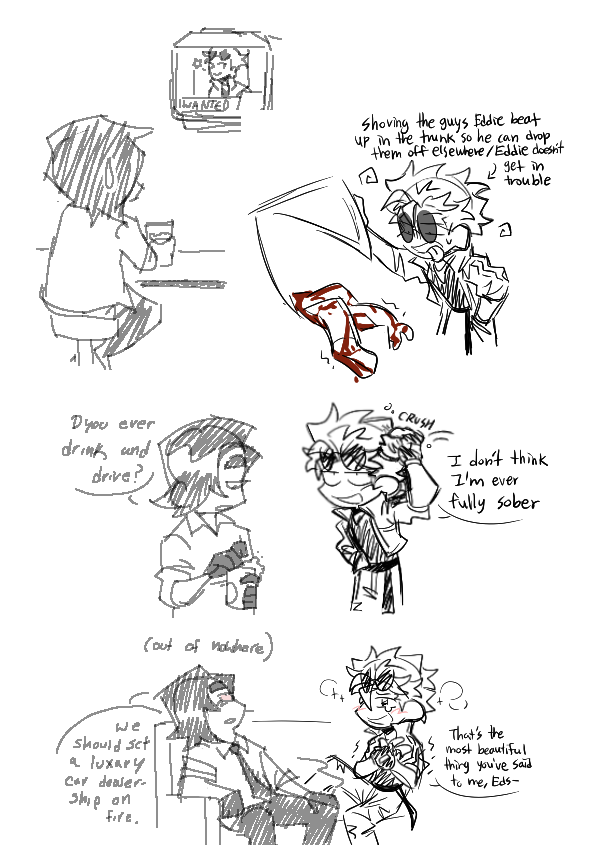 hankatun0921's tweet photo. NO WAY . MORE BEDDY CONTENT !!

Eddie (guy with the tie) belongs to @Ekrixart 💥🐢

#originalcharacter #ocart #characterdesign https://t.co/mJALBaSN7B