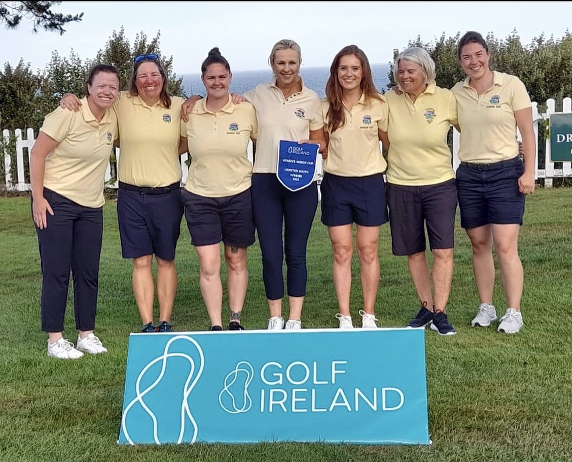 Our Women’s Senior Cup team play their All-Ireland Quarter Final match against @corkgolfclub this morning @dunlaoghairegc with the first match teeing off at 10:09. Wishing all players and management the very best of luck 🏌️‍♀️⛳️ #golfireland #seniorcup #woodbrook #quarterfinals