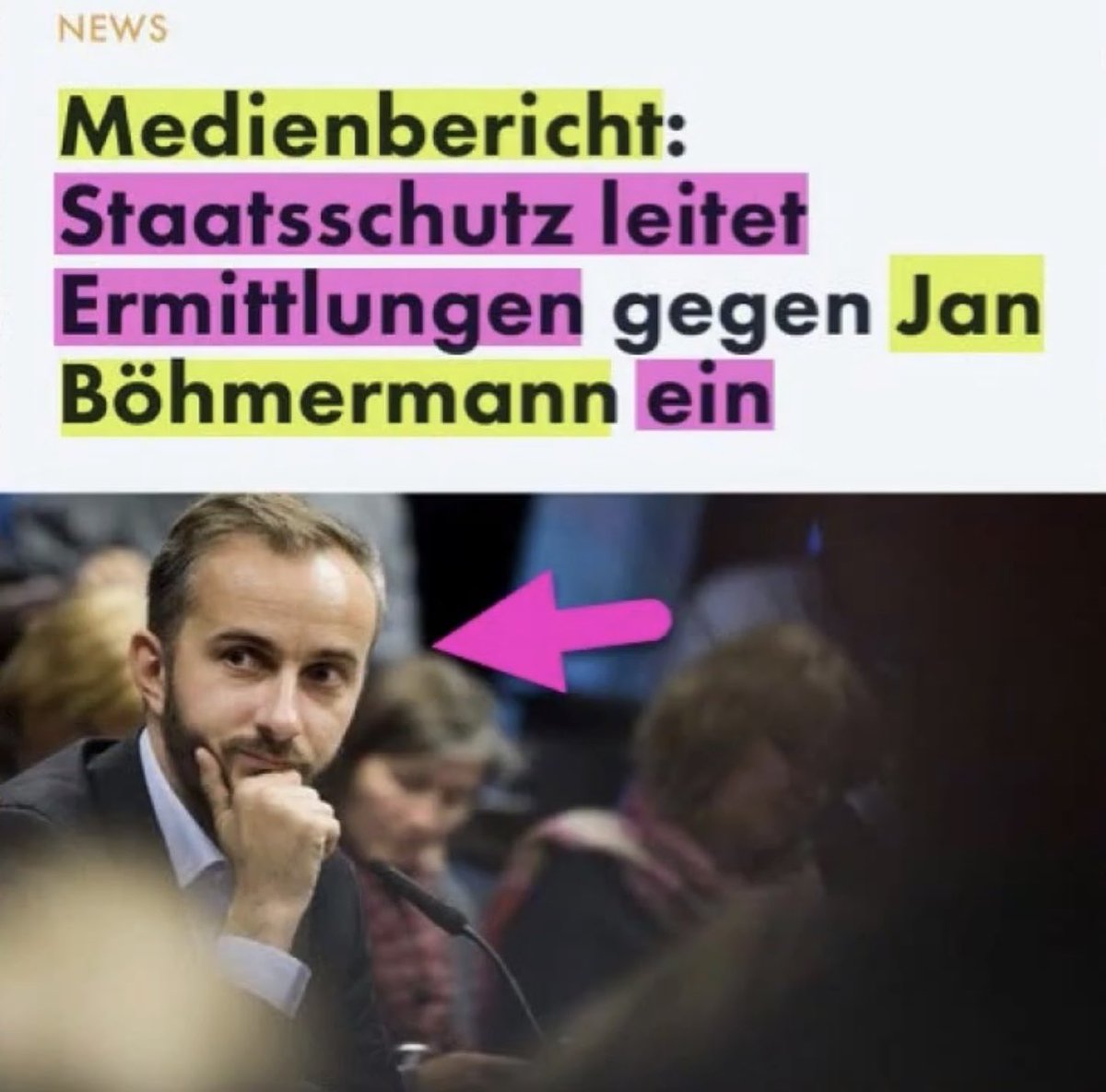 Was glaubt ihr… 
Tut sich da jetzt etwas 🤷‍♂️
<a href="/zdfmagazin/">ZDF Magazin Royale</a> #Boehmermann