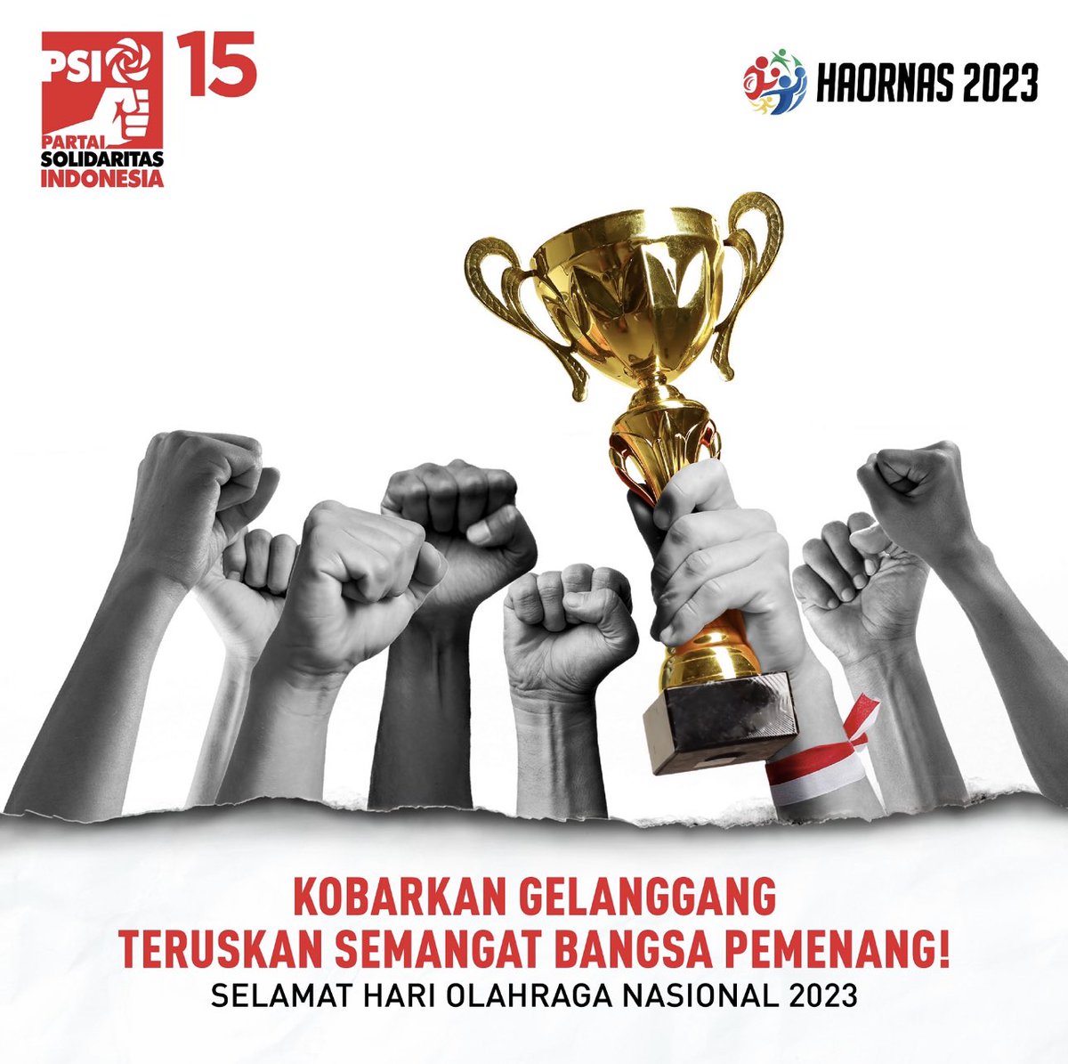 Memiliki mental sebagai bangsa pemenang di berbagai kompetisi olahraga membutuhkan lebih dari sekedar tekad juang, konsistensi, dan kedisiplinan. 

Mental pemenang sejatinya tidak hanya dibentuk oleh kemampuan fisik dan kecerdasan saja, tapi juga mencakup sikap dan rasa cinta