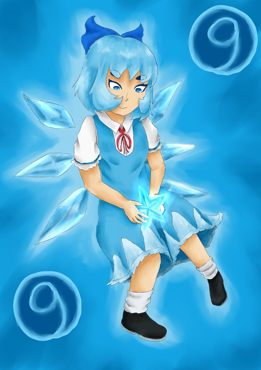 Jasonta60203709's tweet photo. Its the day of the Baka Fairy.

#9月9日はチルノの日 #東方Project #touhouproject https://t.co/T6r50qqdks