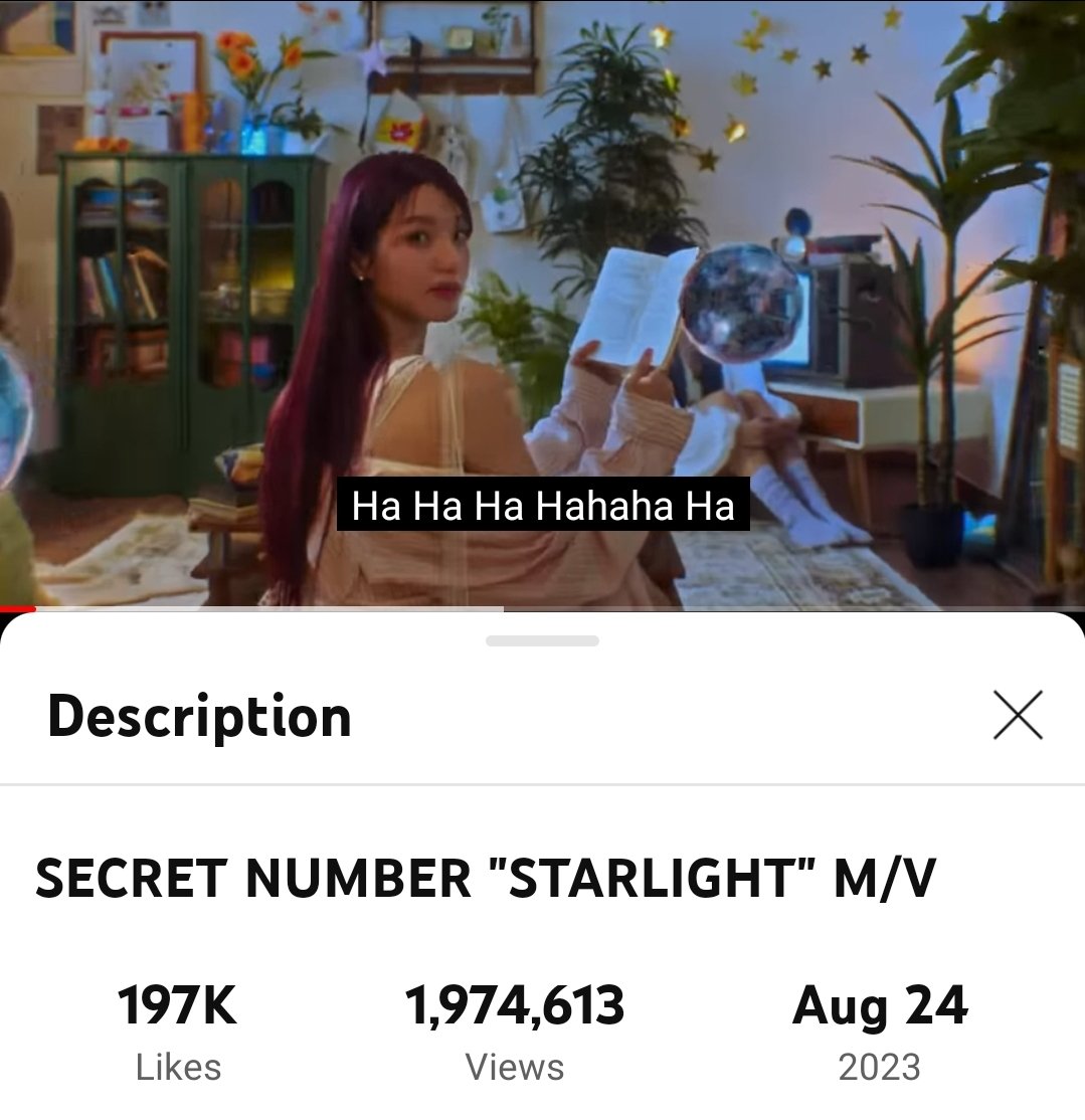 Kurang 26K genap 2M views.

Keep streaming MV STARLIGHT.

Hari ni mumpung weekend yuk bikin 2M dulu