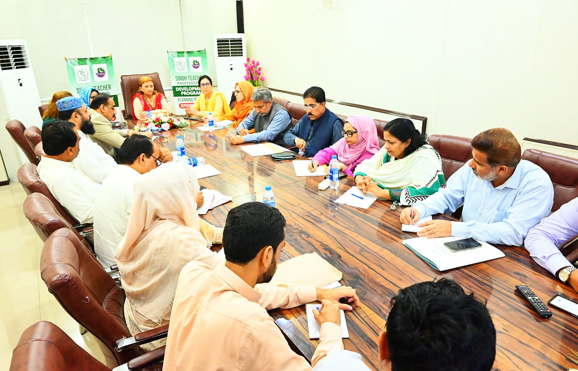 Other officers of Education Department were also present in the meeting.