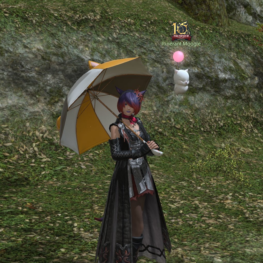 This #FFXIV fat cat parasol is exquisite, even better than I expected. But maybe I am biased towards all things cat.