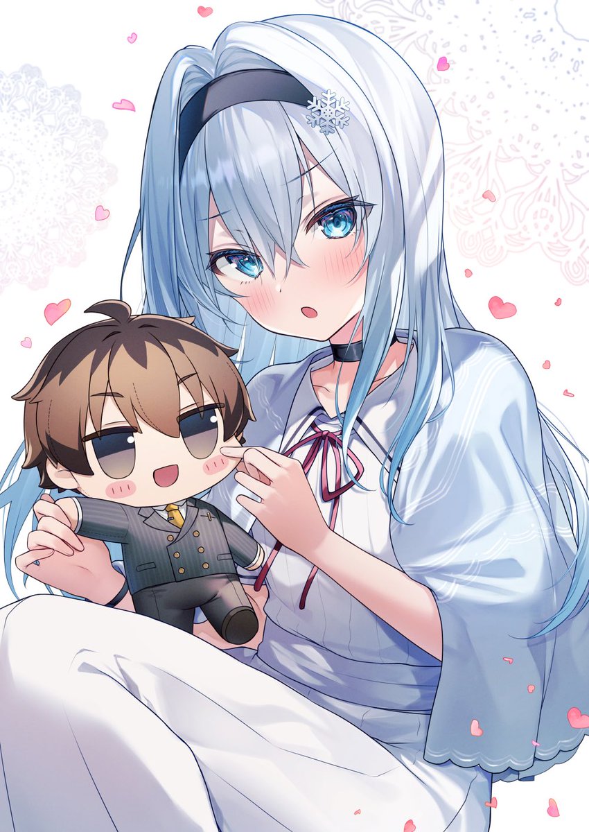 手描きイラスト りゅうおうのおしごと 空銀子 二枚組