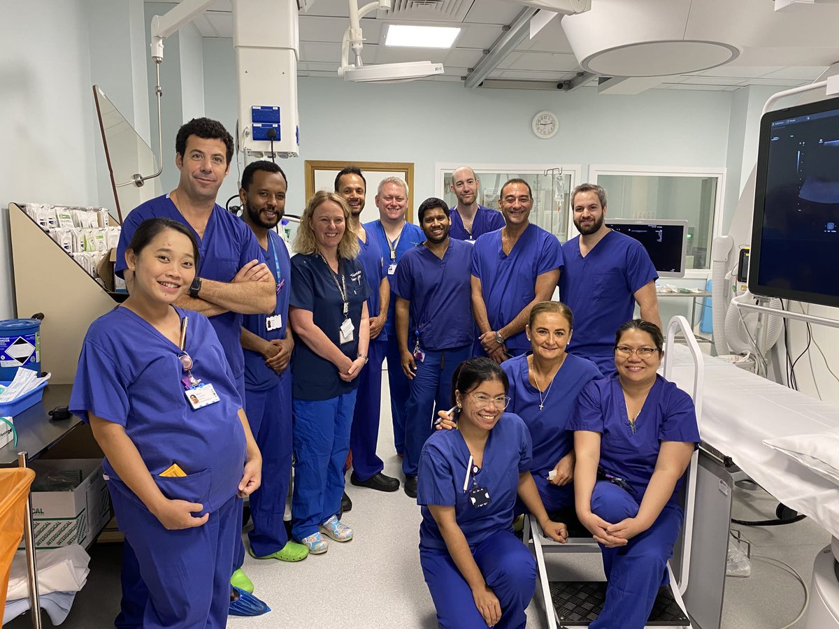 HWassati's tweet photo. I am pleased to announce that we have successfully performed the UK first benign thyroid nodule ablation using Terumo TATO microwave system. It was a great honour to perform the procedure with my colleague @gty_photos  who had worked tirelessly to make this happen. https://t.co/JaMJBXF7Nf