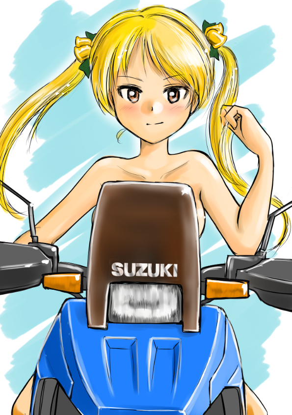 「#このタグをみた人はド正面イラストを貼る バイクとか女の子とか関係はこれ1枚だけ」|いさかこうじのイラスト