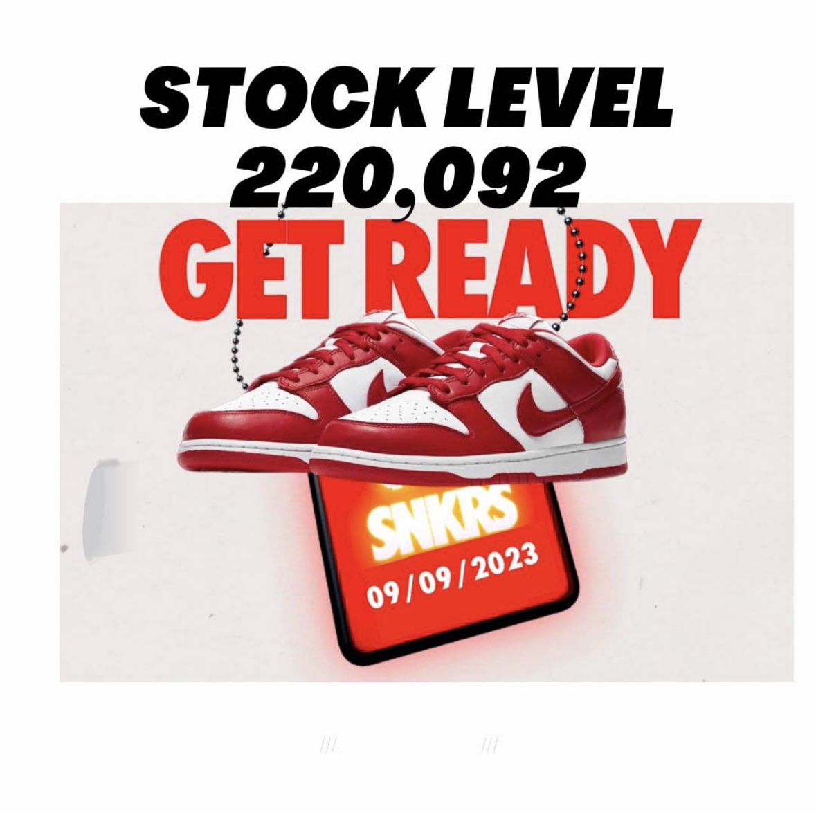 steff_kicks's tweet photo. Oh #SKNation this is gonna be big!!!! 

Follow my #TikTok
https://t.co/7ldzC93LXE

#SteffKicks #ACSS🇨🇦 #Sneakerhead
#Yerrr #SNKRSApp #SneakerDay2023 https://t.co/VMZcxZW52v