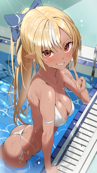 水着フレアちゃん #しらぬえ 