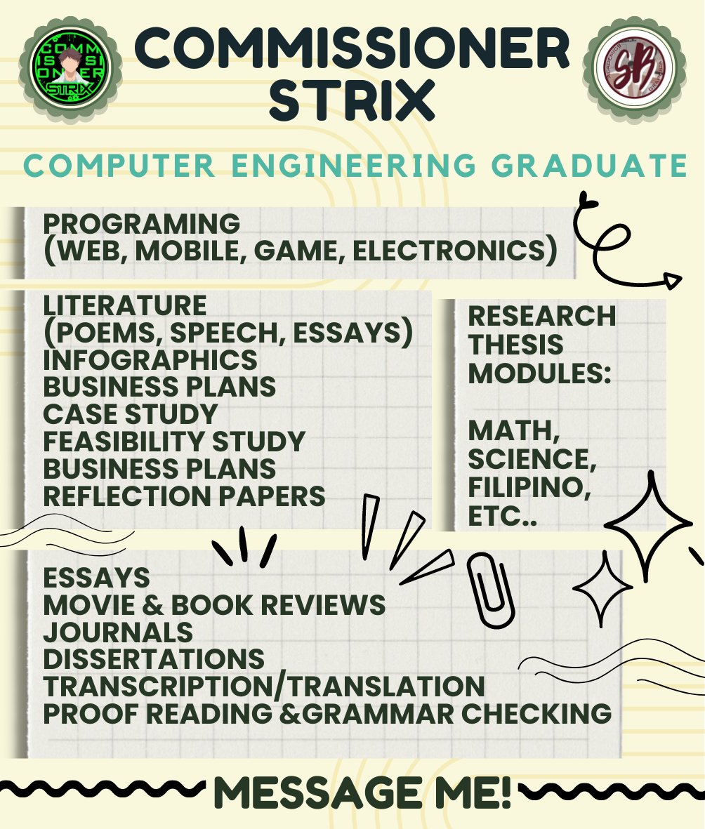 strixcomm's tweet photo. @alorahope__ Hello po legit acad server here. Pm me for inquiries https://t.co/MMLnm2ykRP