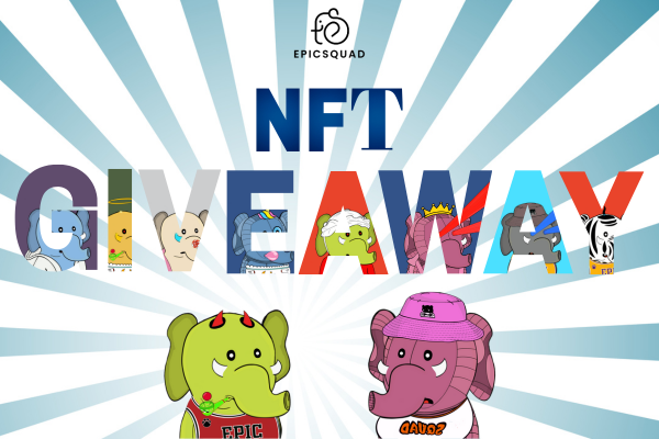 🔥 Weekend NFTGIVEAWAY 🔥

🥇 1 Baby Elephants #NFT (Valued 0.21ETH) 😵🐘

To Enter:

✅ Follow @epicelephants

✅ Like + RT + Tag Frens &amp; Comment #EPICSQUAD

✅ Like + RT Pinned @epicelephants

48 hours ⏰

#NFTGiveaway  #NFTs  #NFTdrop #elephants #NFTgiveaways