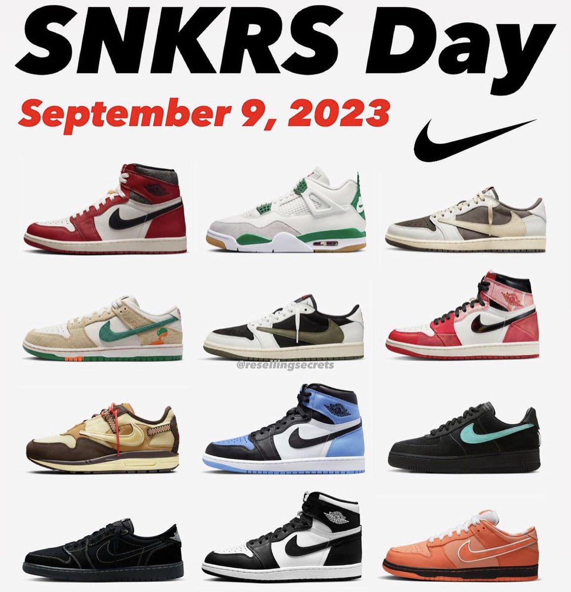 crepcheckmonday's tweet photo. SNKRS Day 🤝 Restock Rumours.

Out of the releases so far this year, which pair do you want to restock the most? 

Ours would be the Air Jordan 1 OG ‘UNC Toe’ or the Travis Scott x Air Jordan 1 Low OG SP ‘Black Phantom’ 🤲🏾

#CREPCHECKMONDAYS #SNKRSDAY https://t.co/i1maXFlo9i