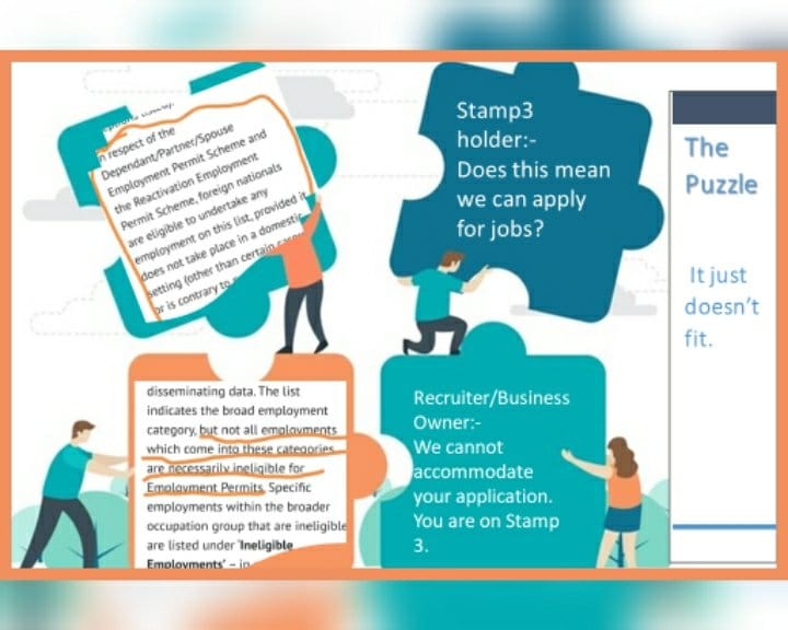ReformStamp3's tweet photo. I was the one who got sick, but what if it had been my husband? There should at least be some sort of fast track for Stamp3 holders to follow once they receive a job offer. We just wanna work and pay our taxes. It's unreal, I never thought it would be so hard when I agreed to it. https://t.co/U6oyraZNRL