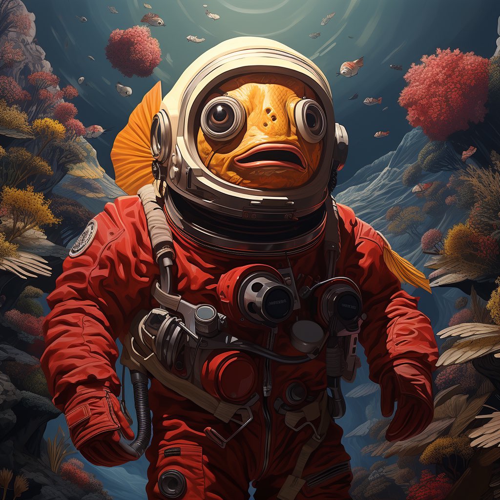 Чайки были созданы для того, чтобы рыбы-астронавты не смогли выйти на сушу.