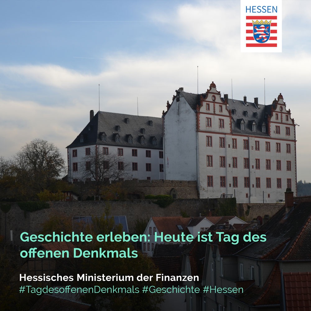 FinanzenHessen's tweet photo. #Hessen verfügt über ein reiches kulturelles Erbe: Wer #Geschichte hautnah erleben möchte, der kann dies morgen am #TagdesoffenenDenkmals, der 2023 sein 30-jähriges Jubiläum feiert. Alleine in Hessen öffnen 274 Denkmale ihre Pforten für Besucherinnen und Besucher. #LBIH https://t.co/4hVcyBOMbm
