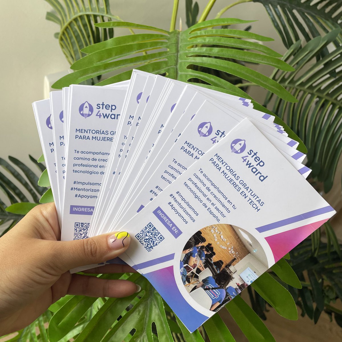 ocollp's tweet image. ¿Eres mujer en tecnología y quieres ser mentorizada? Búscanos en la #pulpoCon23 y te contamos más sobre @Step4ward_ES 🤭