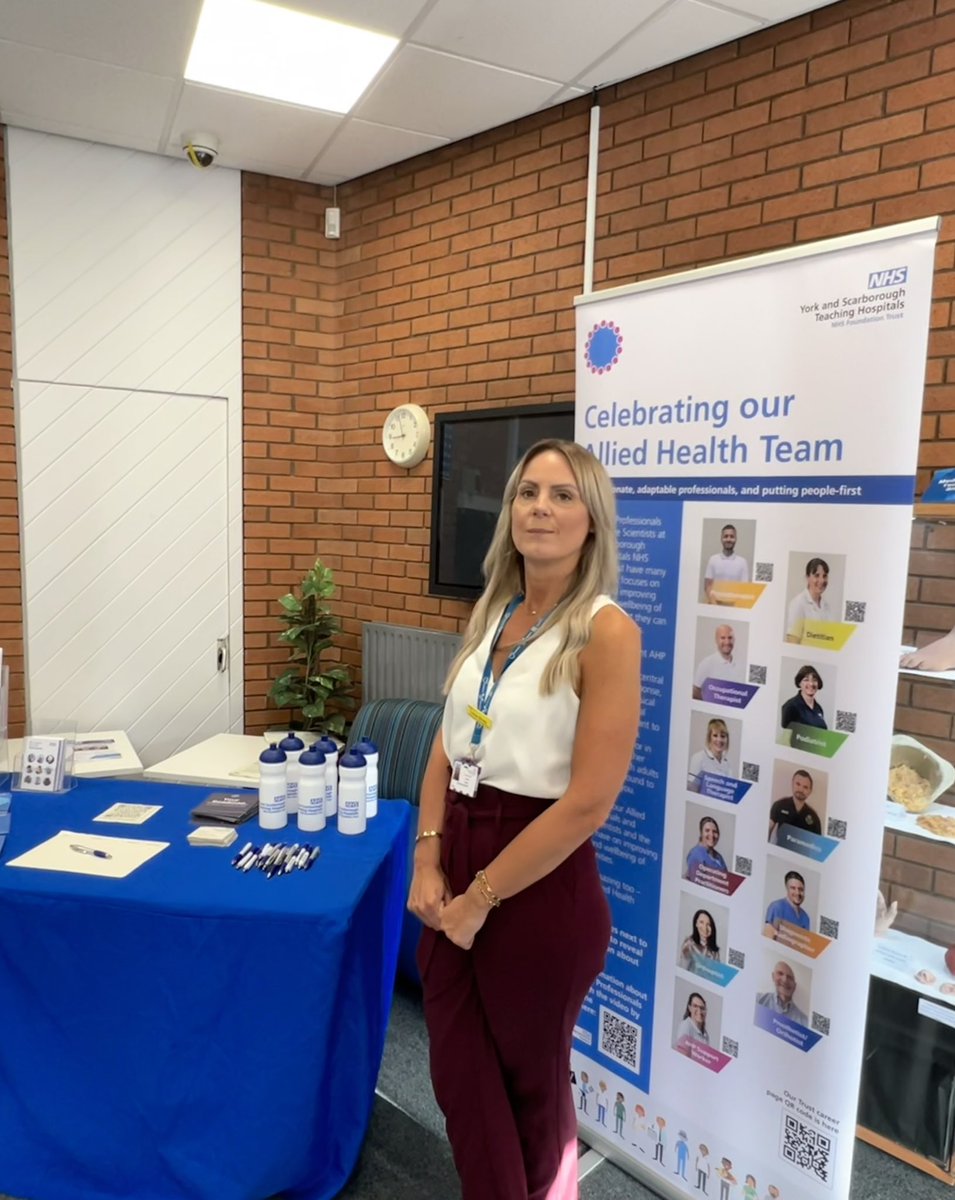 Vicky Watson (@vicky_watson1) on Twitter photo Our AHP recruitment event is in full swing in sunny Scarborough! Pop down for more information and meet our lovely team <a href="/YS_AHPs/">YSTeachingNHS_AHPs</a> <a href="/HNYPartnership/">Humber & North Yorkshire Health & Care Partnership</a> <a href="/UniOfHull/">University of Hull</a> <a href="/YorkStJohn/">York St John University</a> #ahps #alliedhealthprofessionals Our AHP recruitment event is in full swing in sunny Scarborough! Pop down for more information and meet our lovely team <a href="/YS_AHPs/">YSTeachingNHS_AHPs</a> <a href="/HNYPartnership/">Humber & North Yorkshire Health & Care Partnership</a> <a href="/UniOfHull/">University of Hull</a> <a href="/YorkStJohn/">York St John University</a> #ahps #alliedhealthprofessionals