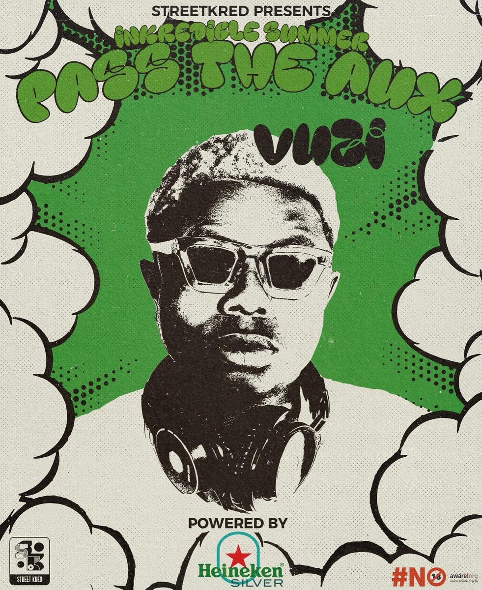 StreetKred_'s tweet photo. We know you have your fits, songs prepped for todays razzle.🌞

This line up after the aux sessions and breakdown of the day, will keep you hyped at the @inkredible_summer - Pass The Aux event, powered by @Heineken_SA 🥳
#heinekenhousexrtd #heinkenpreparty #inkrediblesummer https://t.co/oSMScrijqN