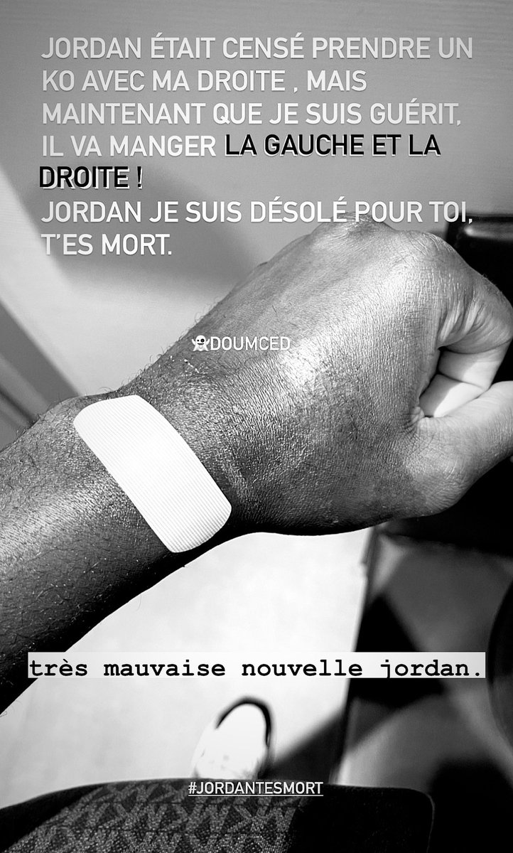 CedricDoumbe's tweet image. Je suis désolé Jordan