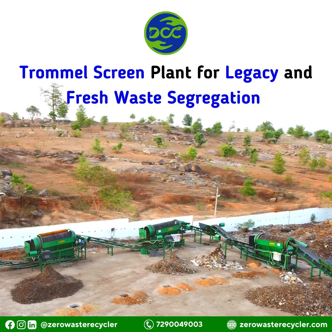 dcczerowaste's tweet image. 🌿Step into the world of waste transformation with our cutting-edge #Trommel screen plant🔄  
.
.
#TrommelScreen #TrommelMachine #LegacyWaste #WasteManagement #WasteSorting #ResourceRecovery #RecyclingTechnology #WasteSeparation #WasteProcessing #WasteReduction #ZeroWaste #DCC