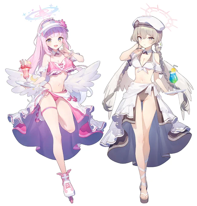 ナギミカ水着 #ブルアカ