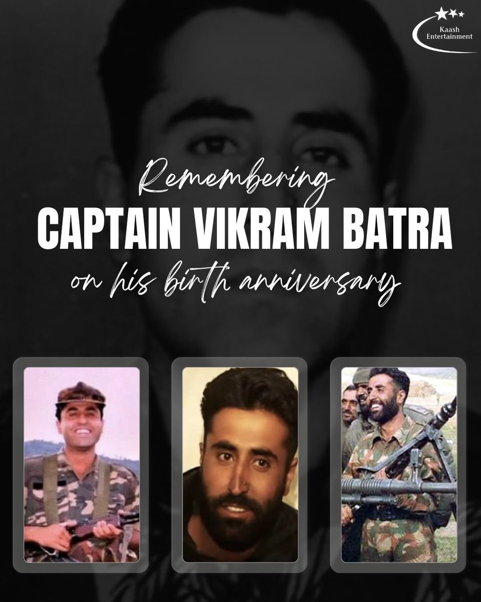 Remembering the Lion of Kargil, our Shershaah on his birth anniversary. Forever grateful for his sacrifice.🙏 #vikrambatra #IndianArmy