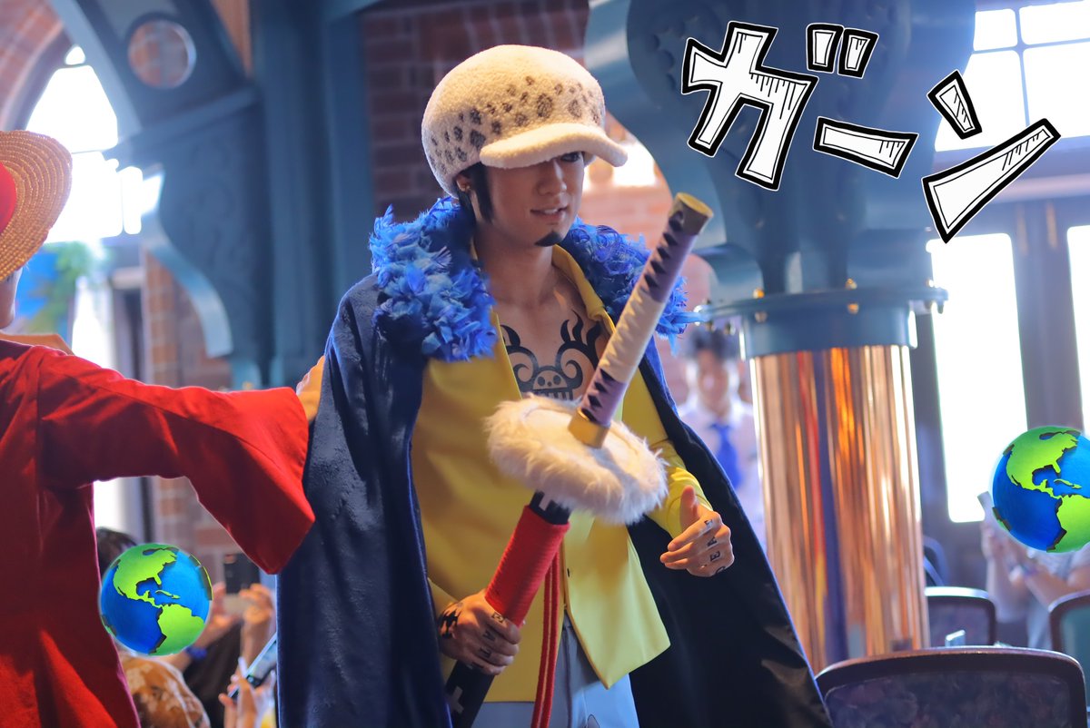 サンレス ロー、ルフィ、ゾロ、ハンス ローが近づくと泣いちゃうキッズ