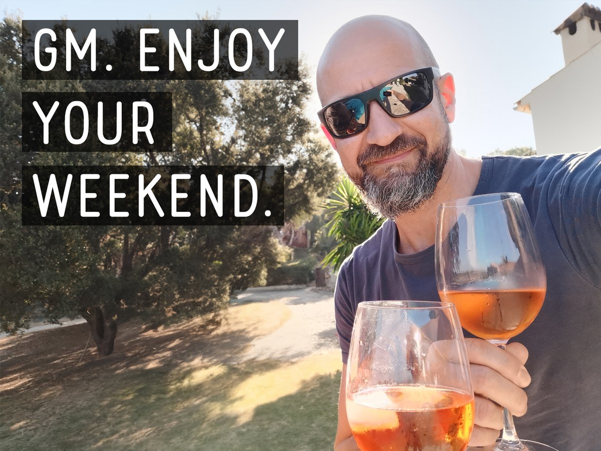 the_godfuzza's tweet photo. GM everyone! 🥂

Enjoy the weekend and don't forget to train your personal Large Language Model (#LLM). 🤣

Stay communicative! 📢 https://t.co/647nGDkDBf