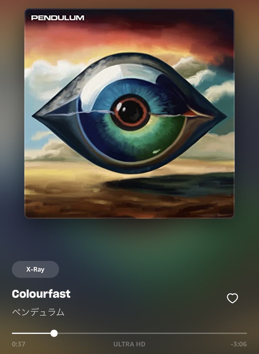 markanan's tweet photo. ��曲キテター。ナイスゥ。
#Pendulum #Colourfast https://t.co/O69lu510wG
