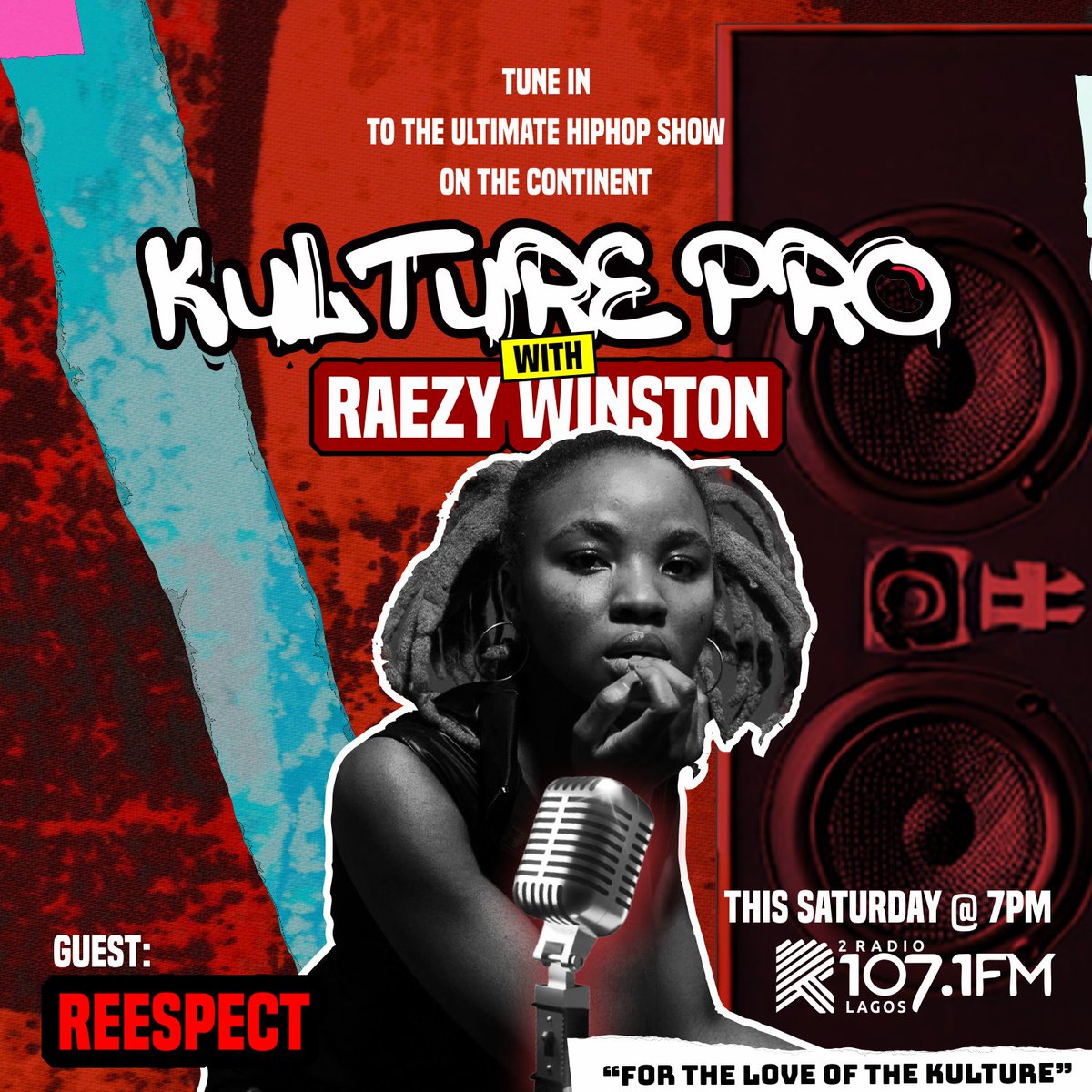 IAM_DJEQUALIZA's tweet image. 7pm.... #KulturePro Go Timeee R2107.1fm 📻💥📌