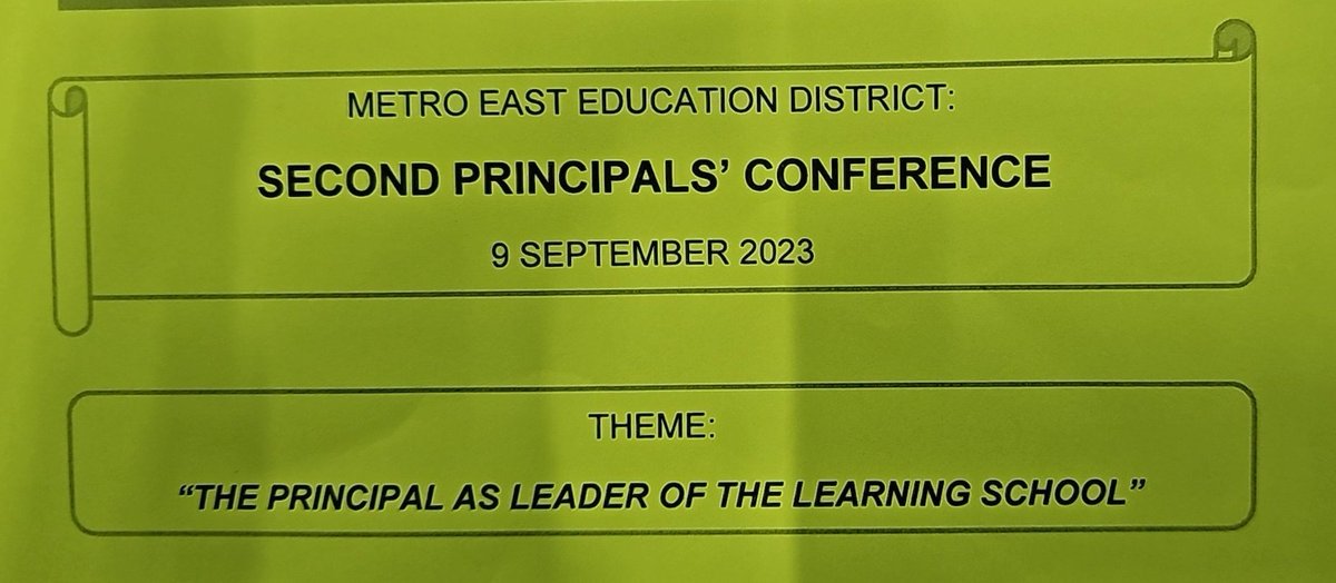 #professionallearning
Dr Moola asking principals :
Do you know your learners?
Do you know your teachers?
Do you know your parents?
Are you leading a learning school?