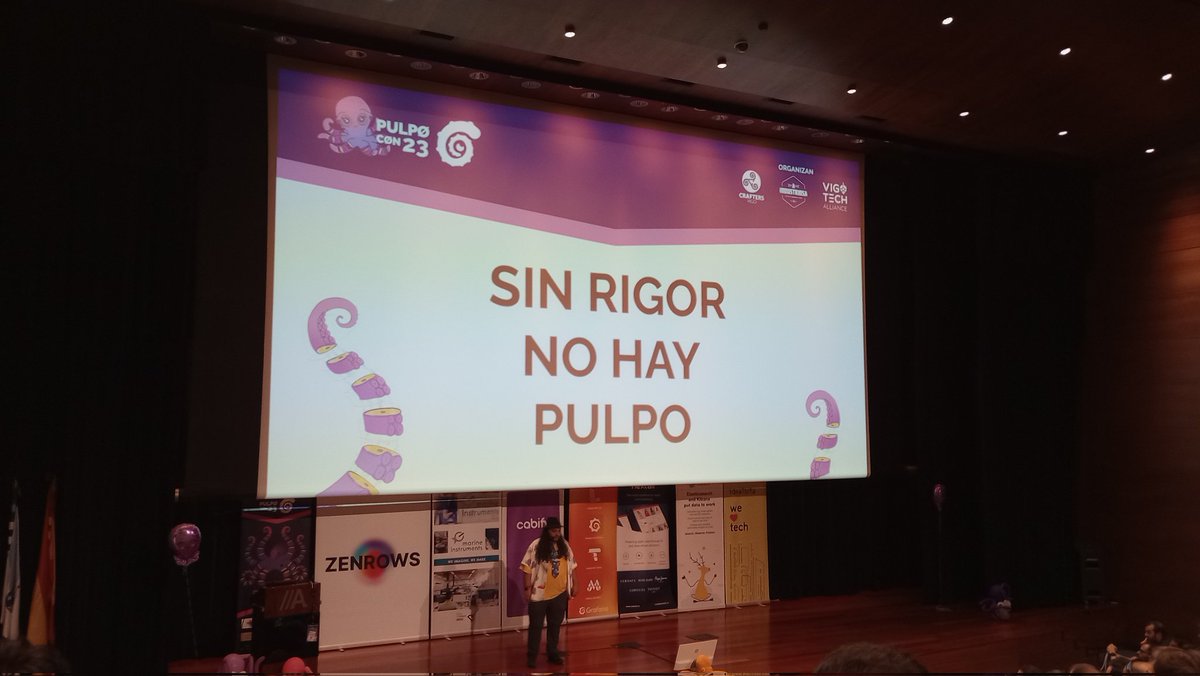jeslopcru's tweet image. Empezando el día grande de la #pulpocon23 💪