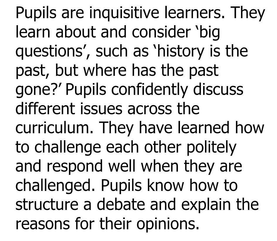 corisande1's tweet photo. We finally got our inspection report for @chantryprimary. An incredible report which highlights the strengths of the school. Here are some of my favourite bits 😁
#PioneerPromise #values #aspiration #respect #unity #integrity #quality #independence #enjoyment https://t.co/585bY04Gjw