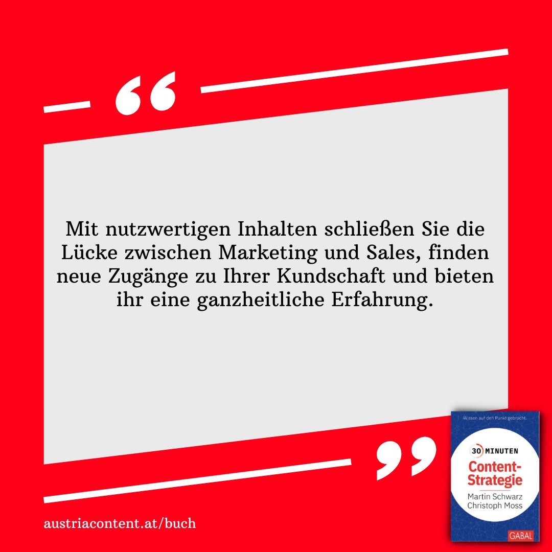 30mincontent's tweet photo. Raus aus den selbst geschaffenen Silos der Kommunikation! Mit #Contentmarketing schaffen Sie den Lückenschluss zwischen Marketing und Sales. Und das werden Ihre Zielgruppen merken. #Contentstrategie #b2bmarketing https://t.co/jruXjzMUdB