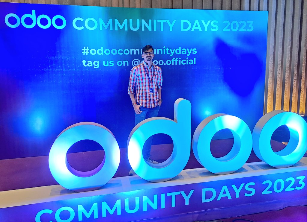 24_ShaTir's tweet photo. Looking forward to exploring new possibilities in the world of ERP and business software. #Odoo #CommunityDays #ERP https://t.co/WjFPGt8SMs