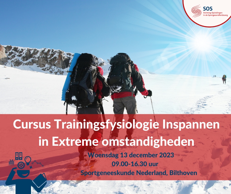 De mussen vallen bijna van het dak van de warmte, dus deze sneeuwfoto is niet echt passend voor nu. MAAR het onderwerp des te meer. Woensdag 13 december 2023 - cursus Trainingsfysiologie Inspannen in Extreme omstandigheden. bit.ly/47tSlkz

#cursus #trainingsfysiologie