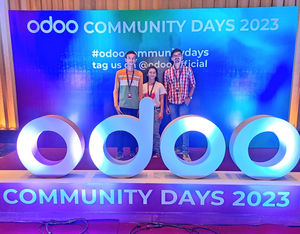 24_ShaTir's tweet photo. Looking forward to exploring new possibilities in the world of ERP and business software. #Odoo #CommunityDays #ERP https://t.co/WjFPGt8SMs