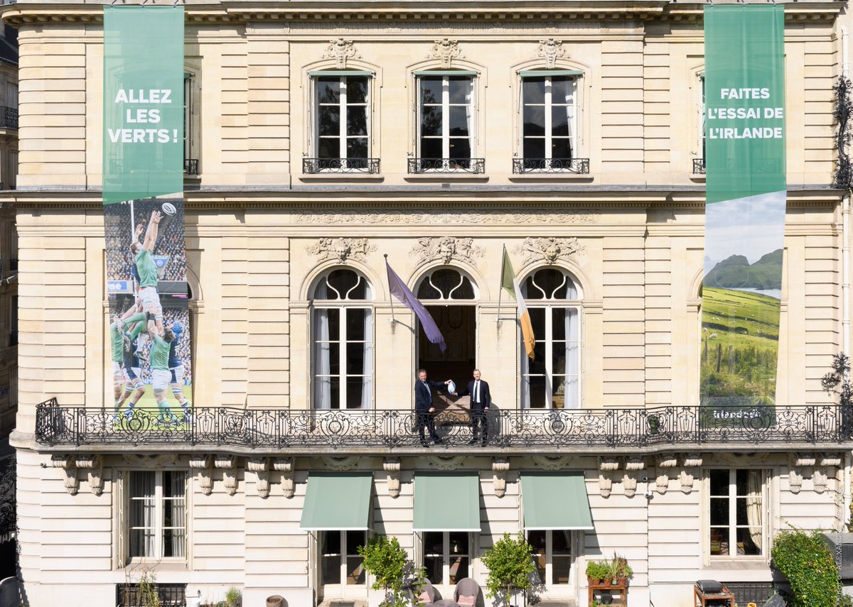 Irish Embassy Paris tweet media