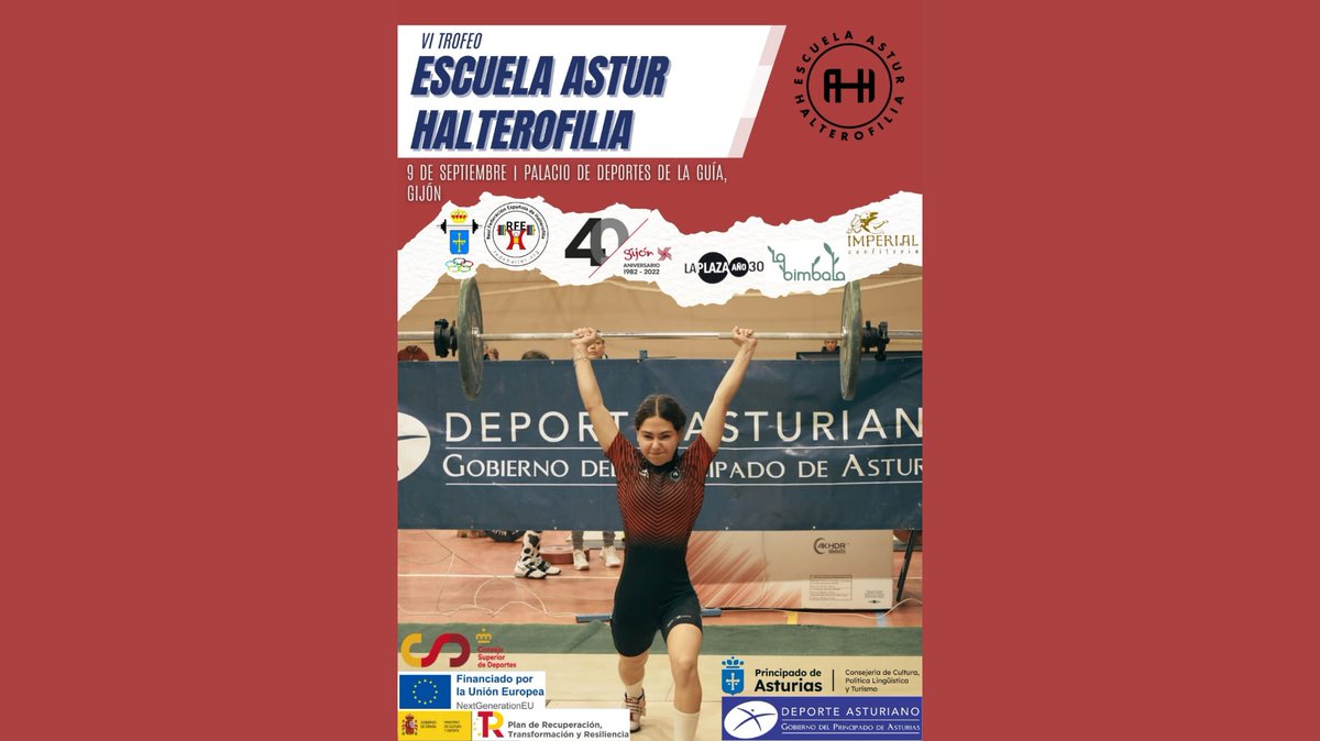 Ahora en Directo
#halterofilia  VI Trofeo Escuela Astur
youtube.com/watch?v=SWcoqV…
#deporteasturmedia