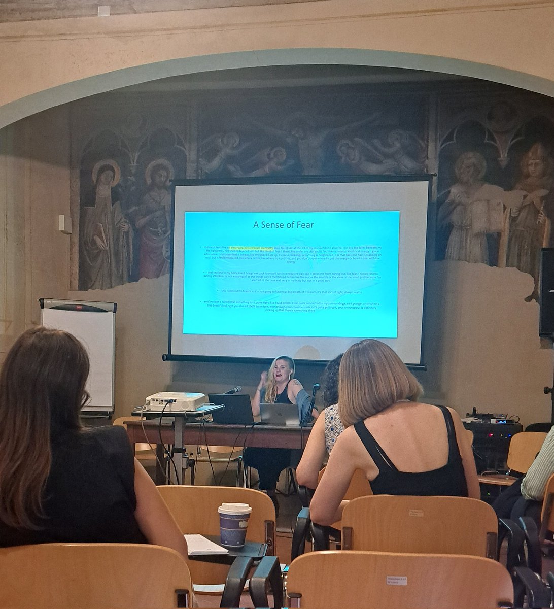 Dr Gill Buck (Gill Borg-Olivier) (@gillybuck) on Twitter photo Great talk from <a href="/sianylewis89/">Dr Sian Lewis</a> on women managing fear when walking. The message about limits on freedom really resonates #eurocrim23 #sensory #criminology Great talk from <a href="/sianylewis89/">Dr Sian Lewis</a> on women managing fear when walking. The message about limits on freedom really resonates #eurocrim23 #sensory #criminology