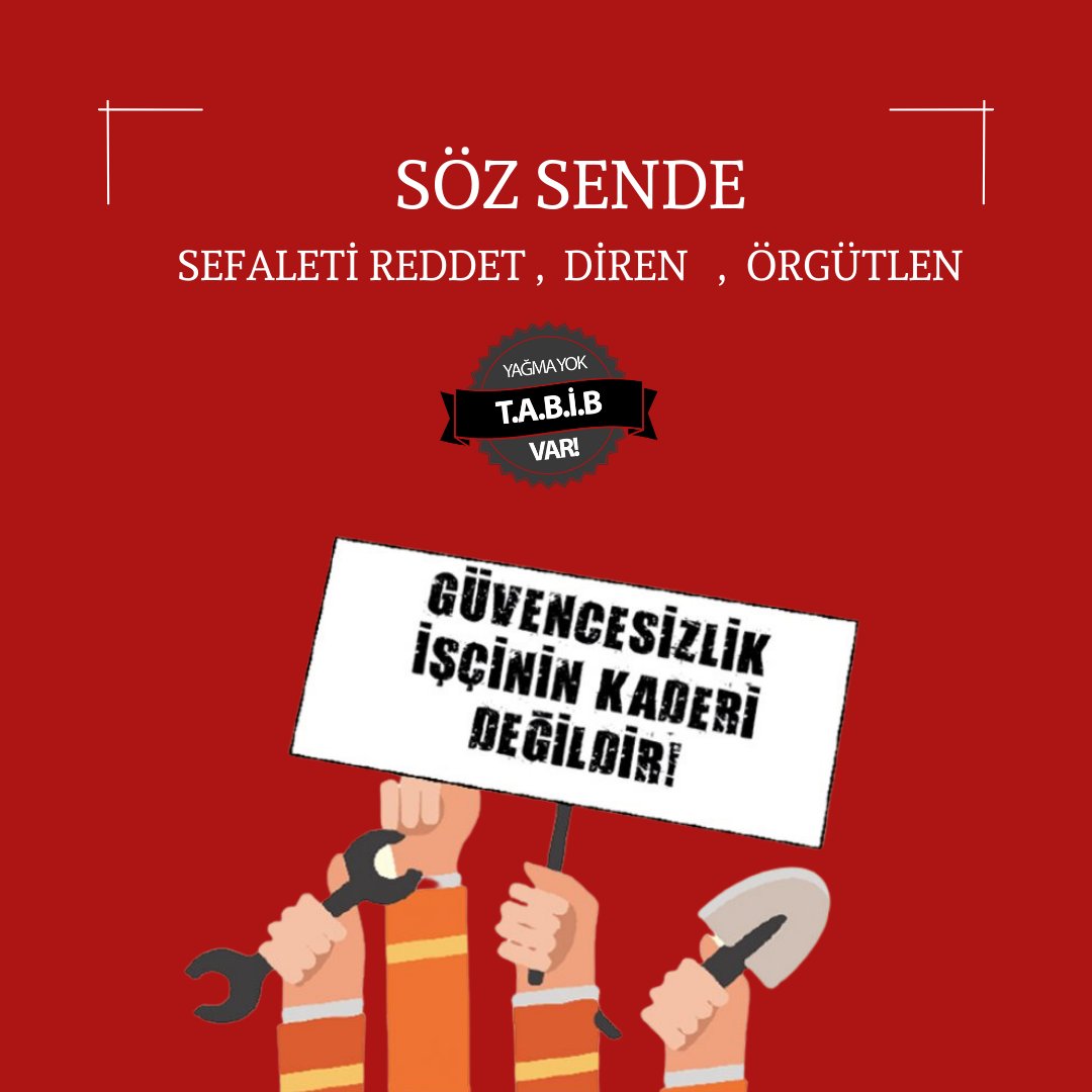 Demokratik hak ve özgürlüklerin, ekonomik ve sosyal kazanımların burjuva demokrasisi koşullarında korunup genişletilebilmesi ancak örgütlü ve kararlı bir sınıf mücadelesi ile mümkündür.

Bu bir kanundur.

Bugün örgütlü ve kararlı bir işçi hareketi olmadığı için emekçilerin milli