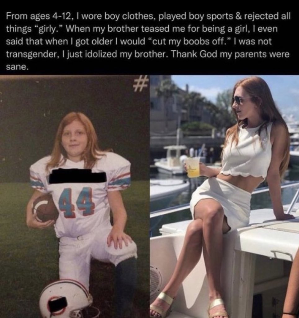 DrLoupis's tweet photo. If this little girl had lived in California today, they would have taken her from her sane parents to remove healthy bodyparts and to sterilize her. https://t.co/2rQUPmXNrR
