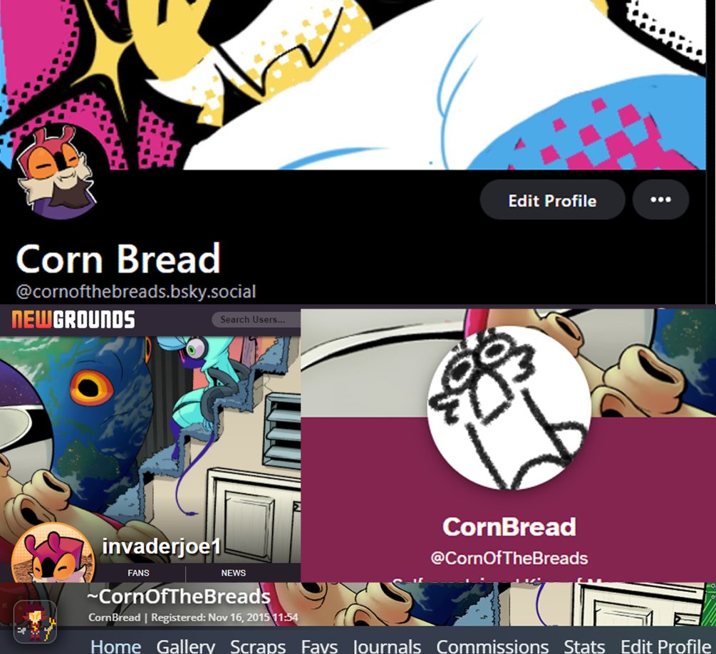 Yo I havent been using this shite for a long while now, if you enjoy my art catch me on any other site really!  Follow me on Bluesky, Newgrounds, Cohost, and Furaffinity good luck!