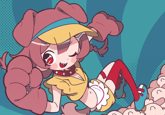 Doggy god's streetのRemixさせて頂いた絵です#できたてころね 