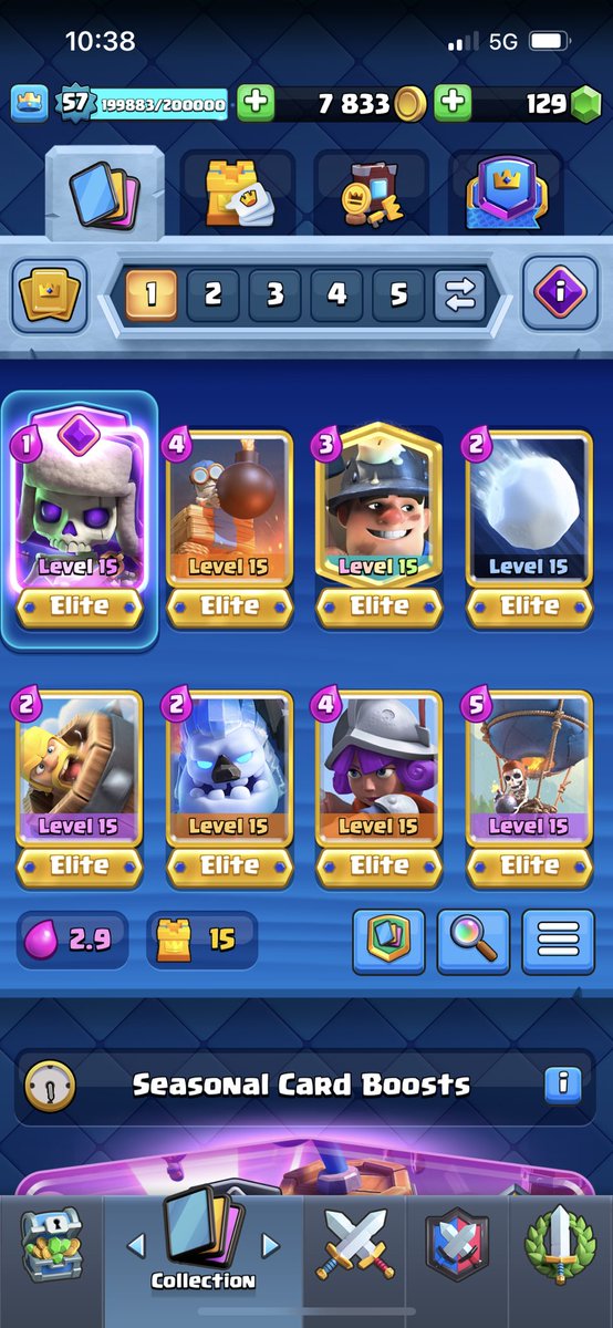 Fully maxed deck 🫨
